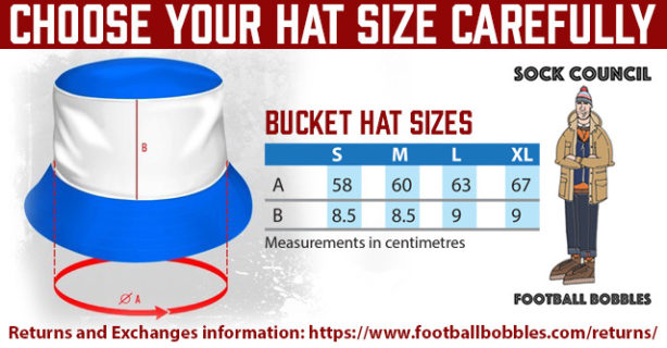 Ralph Bucket Hat Size Chart