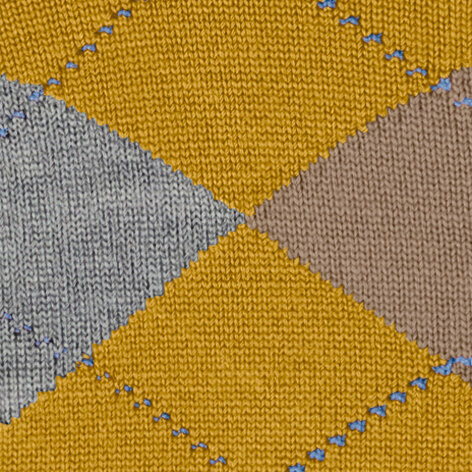 Burlington Edinburgh Socks (1590 curry) - Image 2