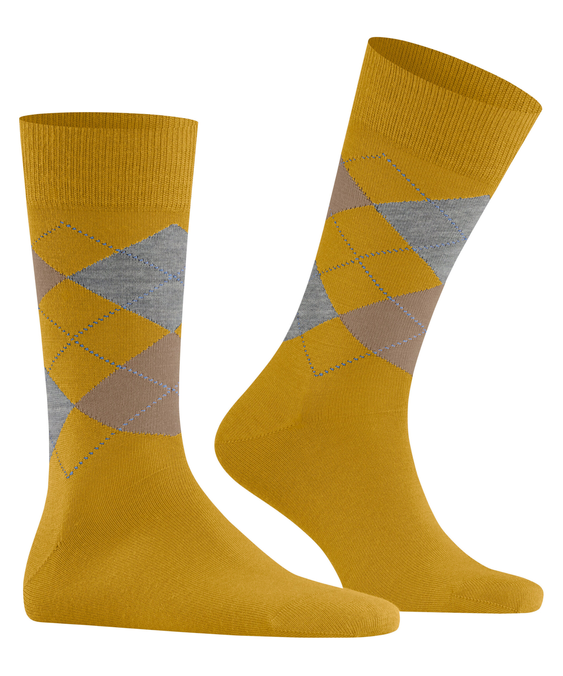 Burlington Edinburgh Socks (1590 curry) - Image 4