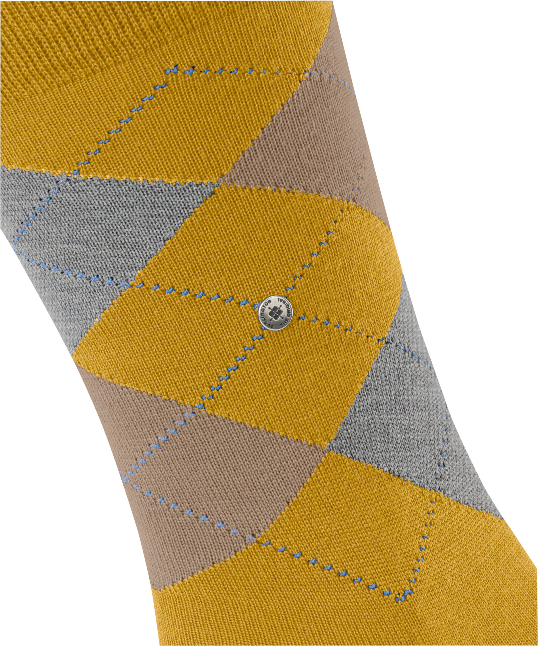 Burlington Edinburgh Socks (1590 curry) - Image 3