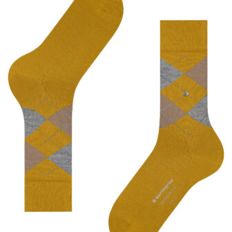 Burlington Edinburgh Socks (1590 curry)