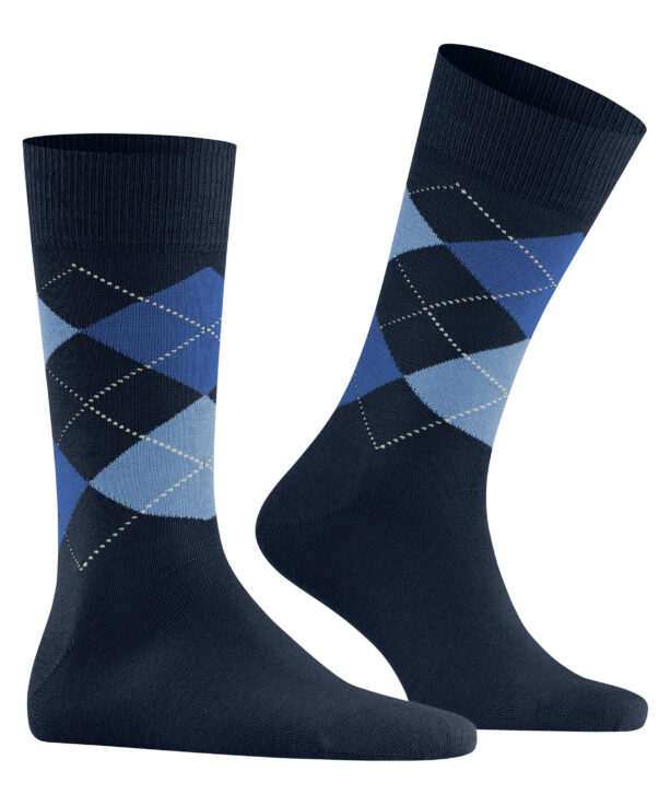 Burlington Edinburgh Socks (6120 marine) - Image 4
