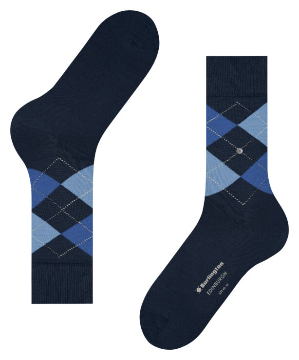 Burlington Edinburgh Socks (6120 marine)