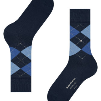 Burlington Edinburgh Socks (6120 marine)