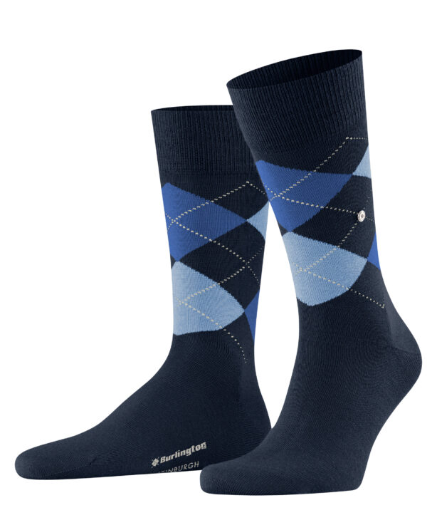 Burlington Edinburgh Socks (6120 marine) - Image 5
