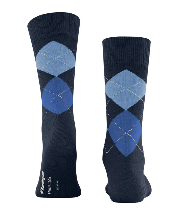 Burlington Edinburgh Socks (6120 marine) - Image 6