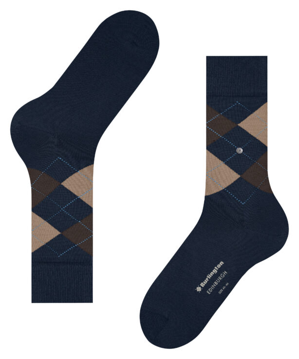 Burlington Edinburgh Socks (6121 marine)