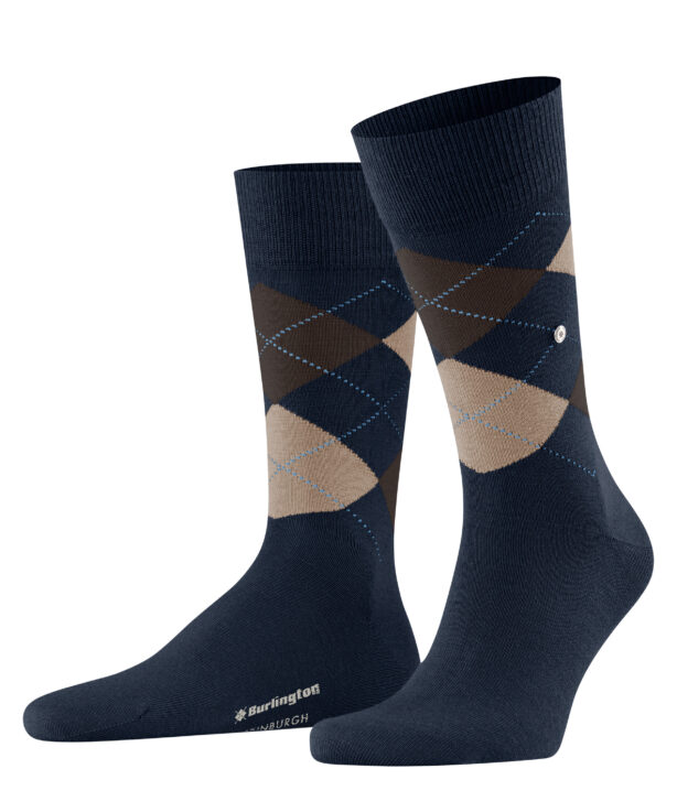 Burlington Edinburgh Socks (6121 marine) - Image 5