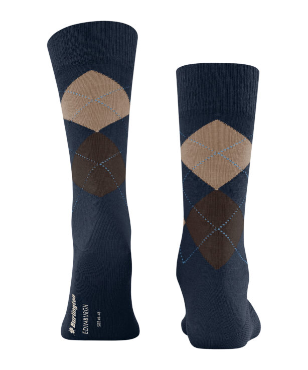 Burlington Edinburgh Socks (6121 marine) - Image 6