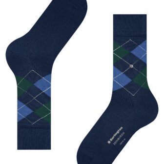 Burlington Edinburgh Socks (6879 royal)