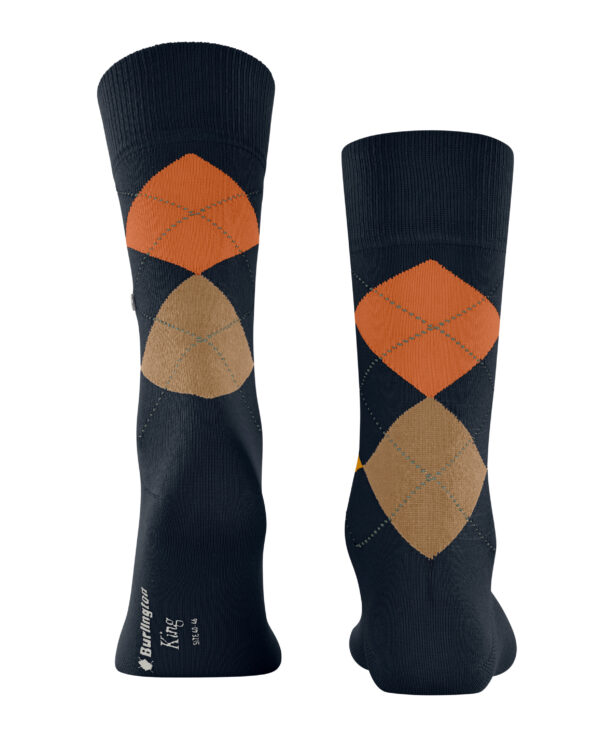 Burlington King Socks (6123 marine) - Image 6