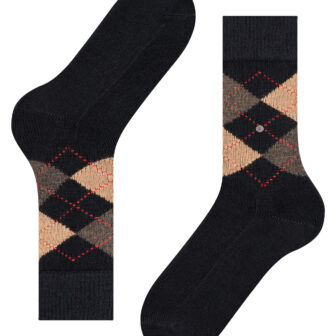 Burlington Preston Socks (3014 black sahara)