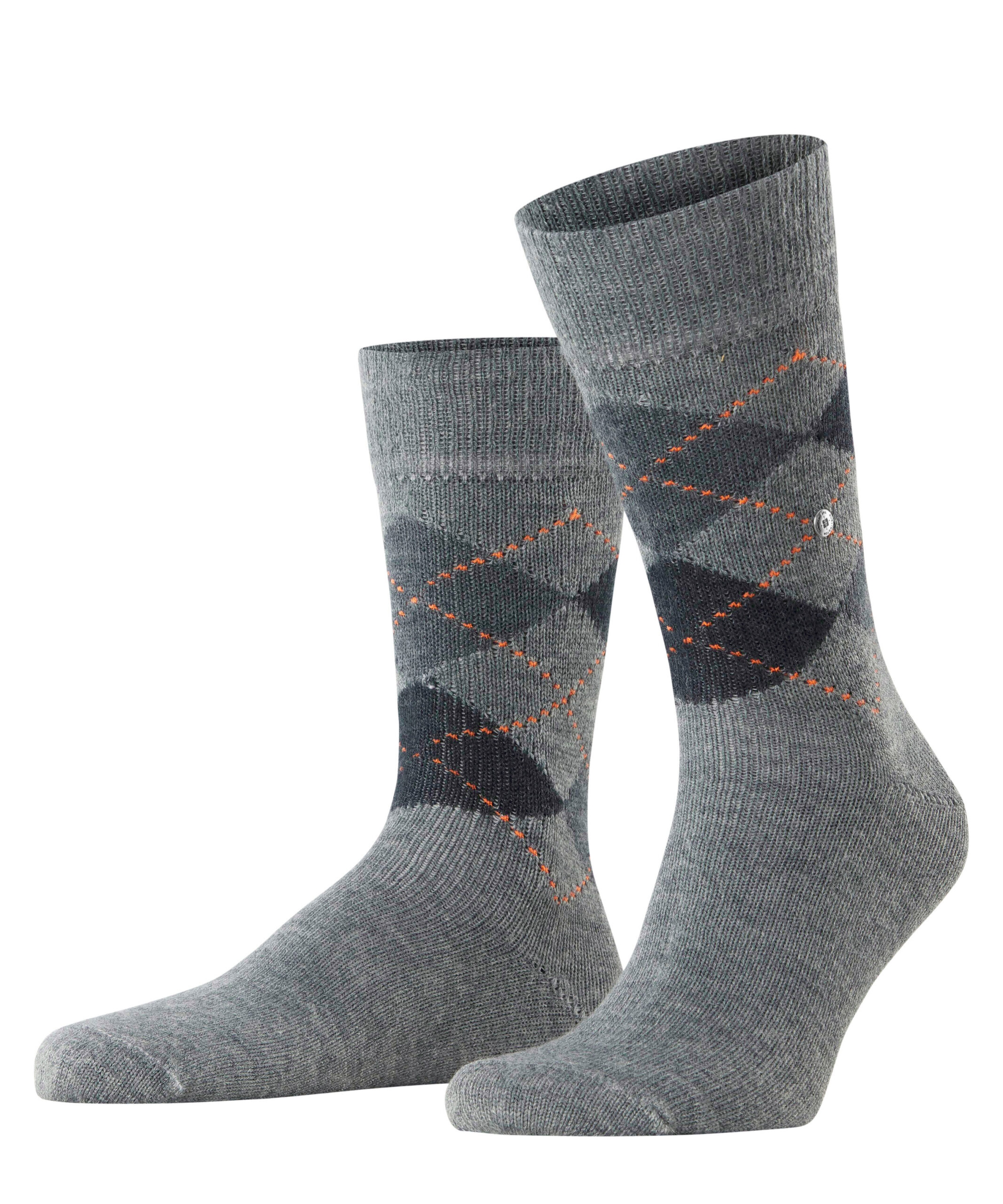 Burlington Preston Socks (3400 light grey) - Image 5