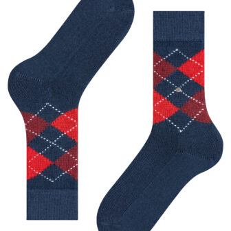 Burlington Preston Socks (6155 steel blue)