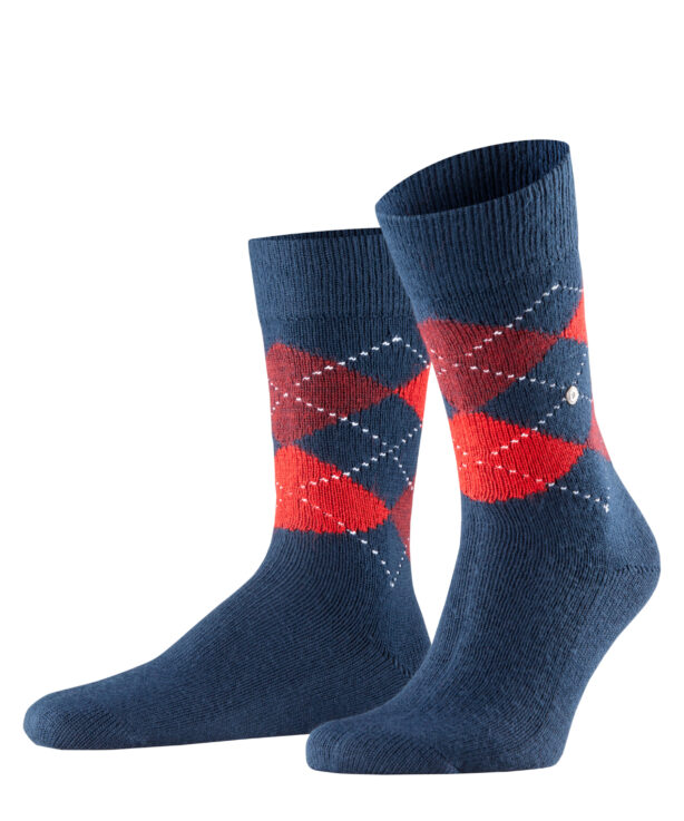 Burlington Preston Socks (6155 steel blue) - Image 5