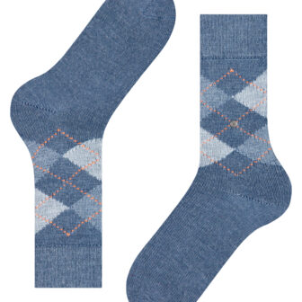 Burlington Preston Socks (6221 orion blue)