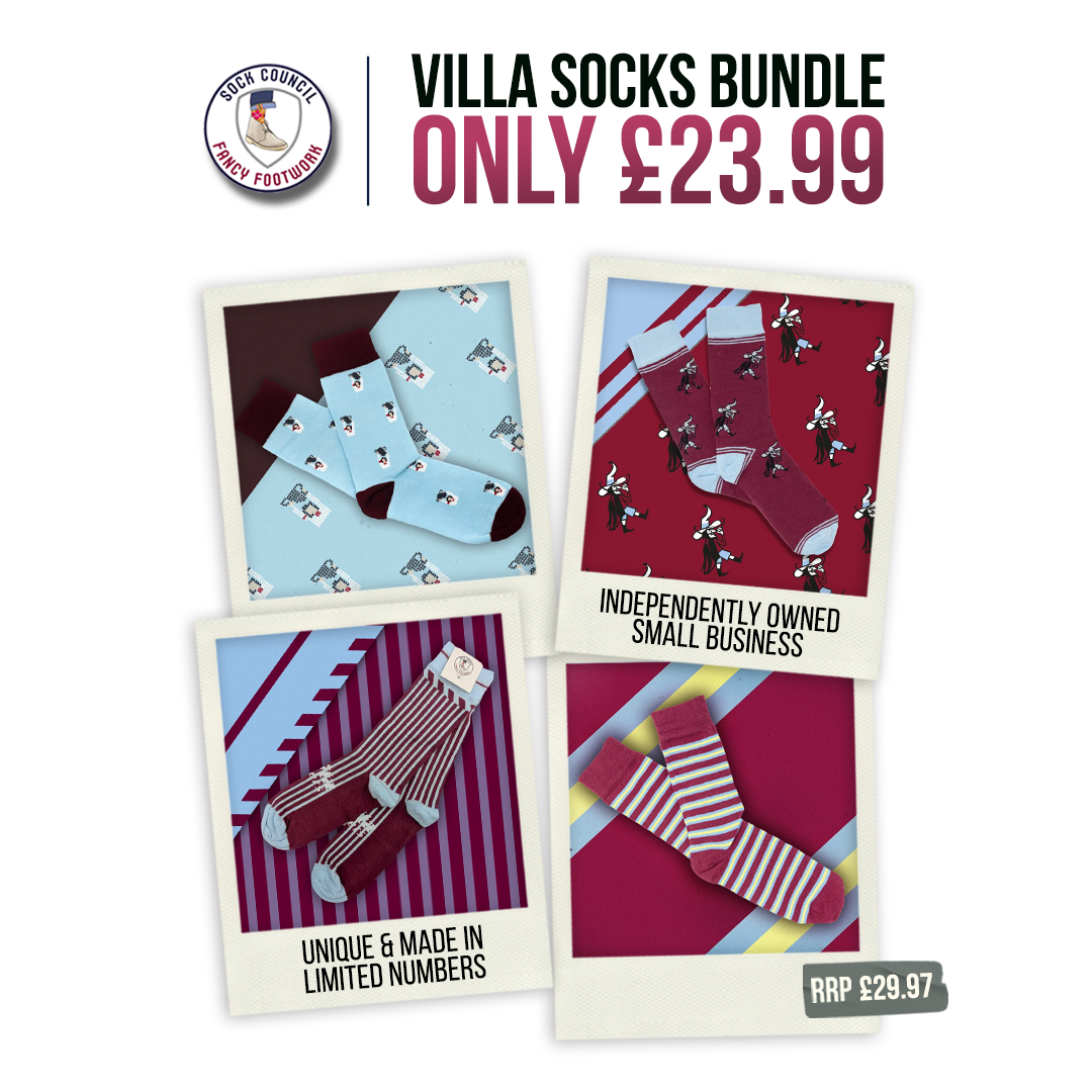 Aston Villa Socks Bundle