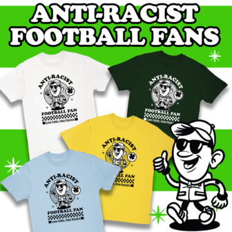 Celtic Anti-Racist Football Fan T-Shirt