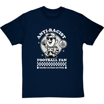Newcastle Anti-Racist Football Fan T-Shirt
