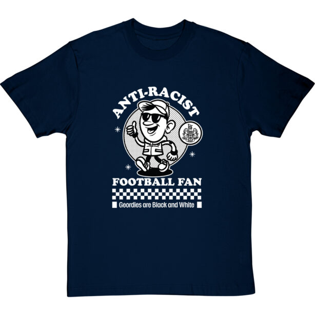 Newcastle Anti-Racist Football Fan T-Shirt