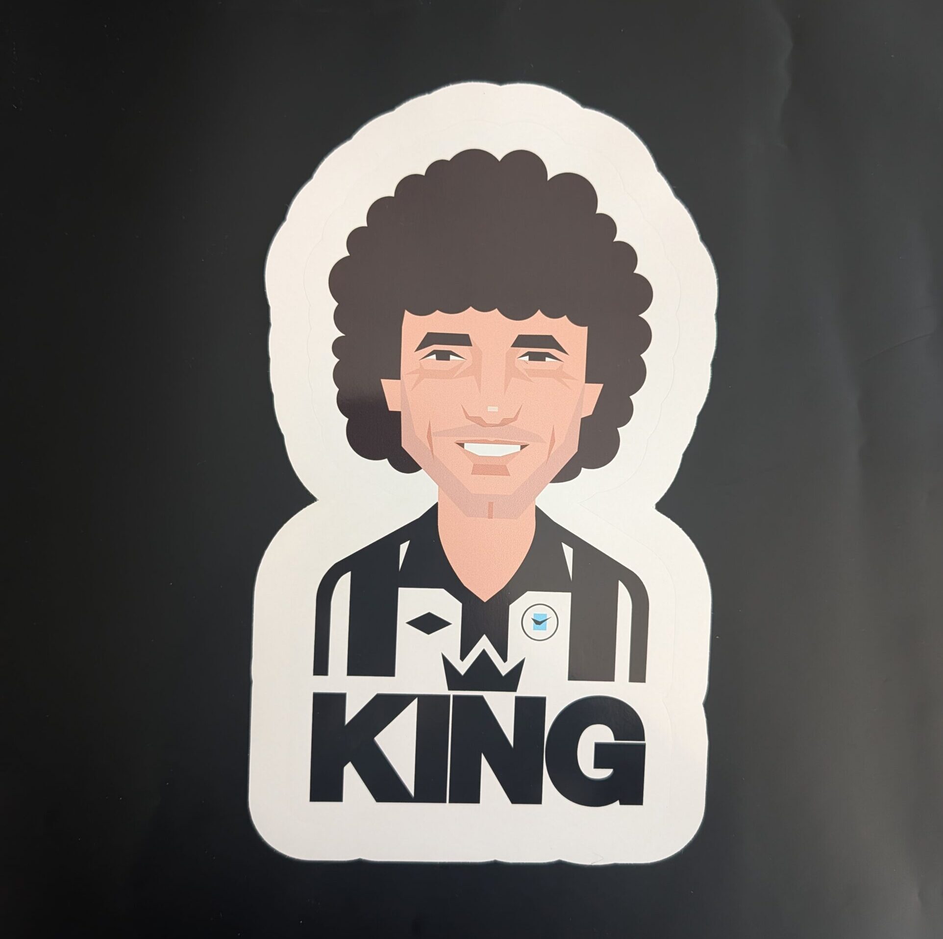 Keegan A4 Sticker